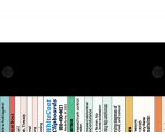 WhiteCoat Clipboard® Trifold - Blackout Physical Therapy Edition